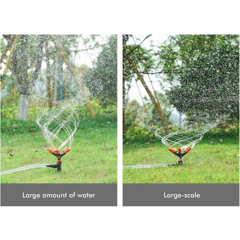 Arroseur de jardin rotatif automatique à 360° pour pelouse et jardin (1/5)