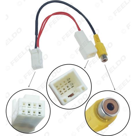 Compatible avec l'écran d'origine Dongfeng Fengguang 360/370 pour l'ajout d'un câble adaptateur de caméra de recul.