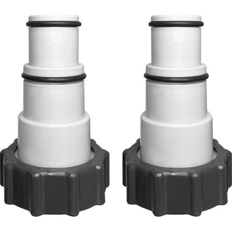 Set mit 2 Poolschlauchadaptern mit Innengewinde, für Poolschläuche mit 32 und 38 mm Durchmesser (1/5)