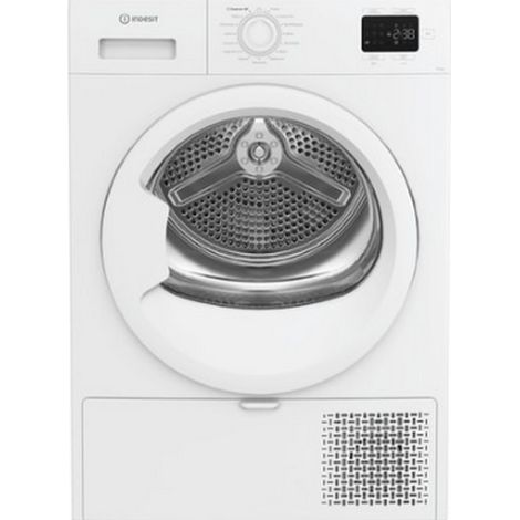 Asciugatrice a pompa di calore da 60 cm e 10 kg - CYD102DWWFR - Indesit