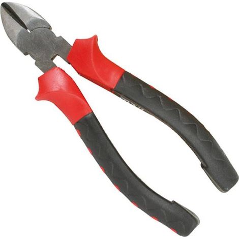 Alicate corte diagonal 160 mmFERROB bocas pulidas -