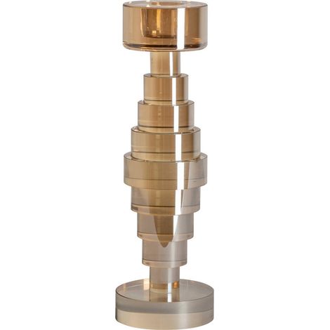 Bougeoir en verre champagne chic - champagne (1/4)