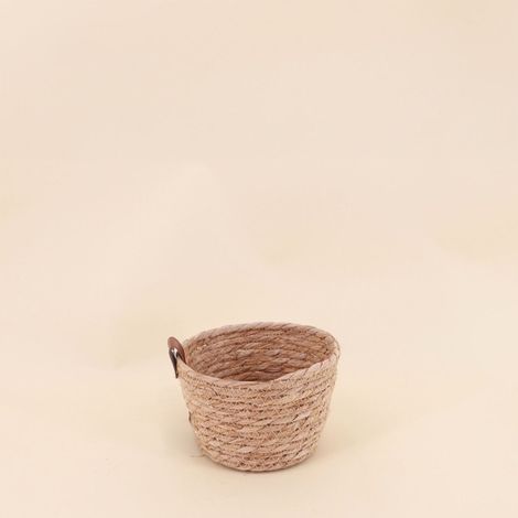 Cache pot en jacinthe d'eau 12x16cm