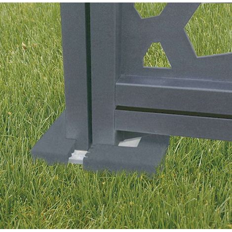 Tapa embellecedora para anclaje basfix 2x12.5x12.5 cm oxido nortene