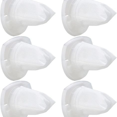 Packung mit 6 Ersatzfiltern für den kabellosen Staubsauger Black & Decker Power Tools VF110 KLB-AquaForge