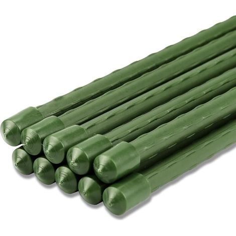 10 Tuteurs pour Plantes, Supports Et Tige De Soutient, Échalas pour Jardin Intérieur/Extérieur (Longeur 60cm φ8mm) (1/3)