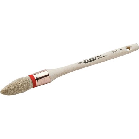 Roulor Brocha para recortar roja 15mm para pintura