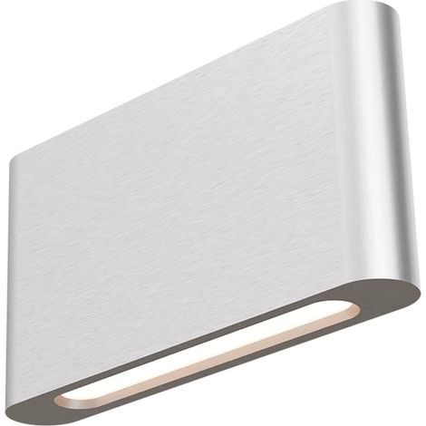 Spot mural moderne Atina 20cm nickel mat - 3685-37-20-DW
