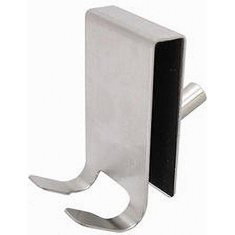 Trade Shop - BIFACCIALE GANCCIALE PORTA BOX DOCCIA A 3 GANCI ACCAPATORY TERGIVETRO BAGNO 87768 -