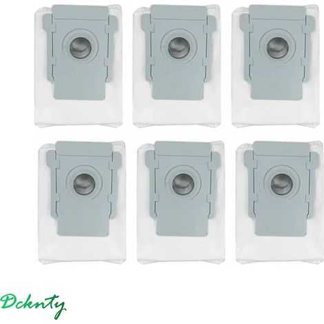 6 Stück Staubbeutel für iRobot Roomba Staubsauger i3 i3+ i4+ i7 i7+ J7+ S9 S9+ Clean Base Ersatzstaubbeutel für automatische Schmutzentsorgung – automatische Saugstation (1/5)