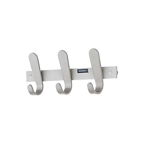 Perchero de barra  3 ganchos para abrigos  H x A x P 130 x 360 (1/2)