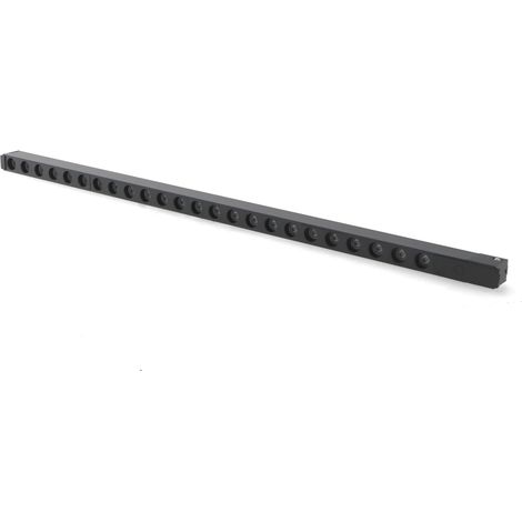 IluminaShop - Foco Lineal Hall LED Negro 24W para Carril Magnetico Monofasico Detail Chip Osram 48V CRI 90 UGR 17 Serie Detail  Blanco Calido 3000K (1/2)