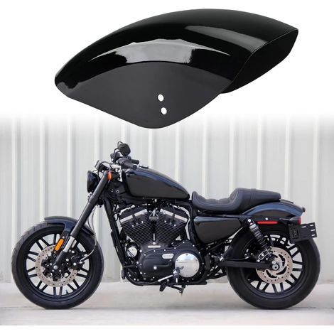 Garde-boue arrière de moto pour Harley Bobber Sportster 883 1200 (noir brillant) (1/5)