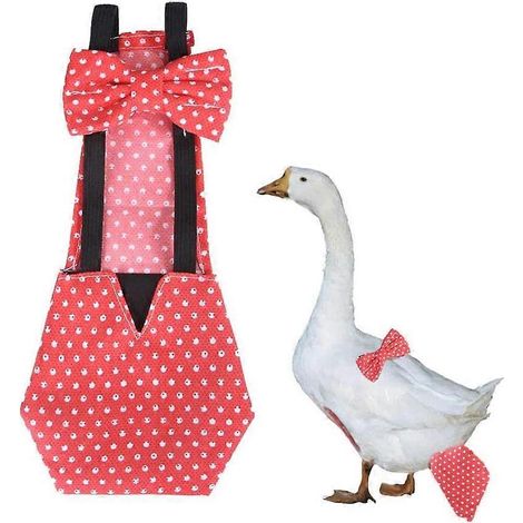Couches pour poules, protection polyvalente pour vos amis à plumes, fiables, lavables et imperméables, élastique ajustable, crochet pratique et (1/4)