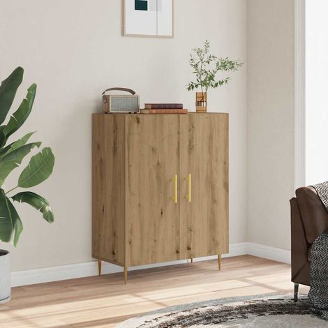 Sideboard Artisan Oak 69.5x34x90 cm Engineered Wood vidaXL (1/5)
