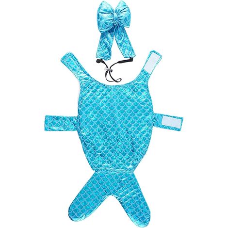 Mermaid Dog Clothes, Mermaid Dog Costume Dog Halloween Costume (1/5)