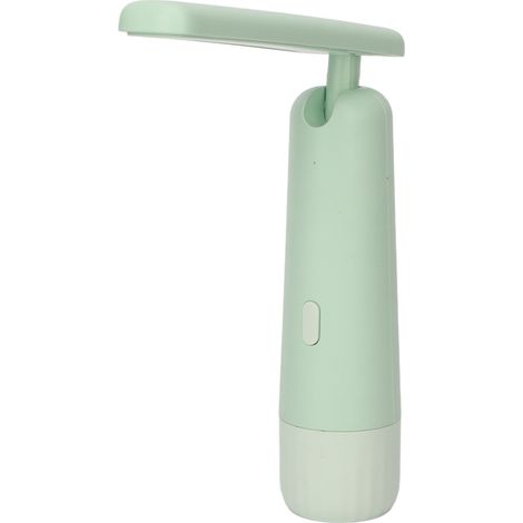 Lampe de bureau LED rechargeable avec lumière douce et agréable pour les yeux, angle réglable, idéale pour la maison, les voyages et le bureau. (Verte) (1/5)