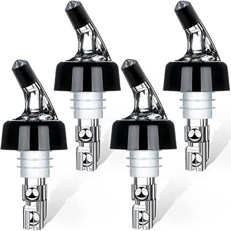 BelleRise - Distributeur automatique de bouteilles - Distributeur de spiritueux à distribution rapide, mélangeur à vin - 30 ml (paquet de 4) (1/4)