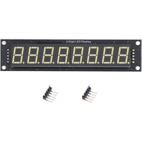 8-stellige LED-Segmentanzeige mit 74HC595-Treiber, digitales optoelektronisches Modul, weiß, 0,56 Zoll