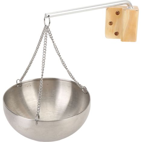Bol diffuseur d'huile de sauna en acier inoxydable, bol rond portable pour spa et sauna sec, pour une expérience optimale. (1/5)