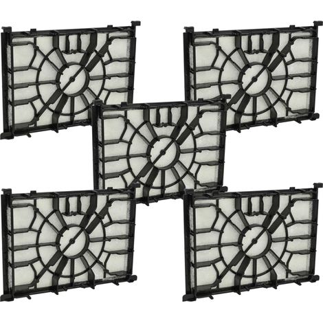 vhbw 5x filtro salva-motore compatibile con Bosch Perfectionist Allergy, Moveon Quattropower System Allergy aspirapolvere