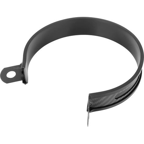 Noir 100mm/3.94" Durable Échappement Sous Tuyau Agrafe pour Moto (1/5)