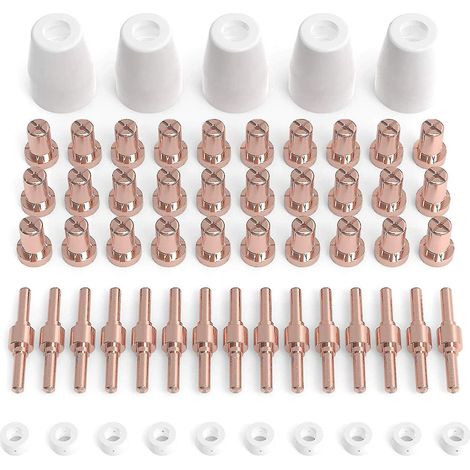 60 consommables de découpe plasma pour lampe torche Cut40 50 avec découpeur plasma Pt31 Lg40