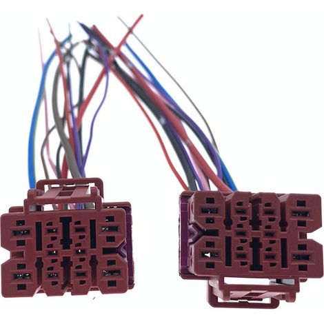 Compatible avec les Audi A6L, Q5, A4L, Octavia, Tiguan, Volkswagen Magtotan et Superb : prise de commande du chauffage des sièges électriques – JB2263-10P