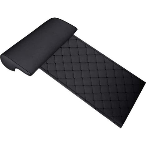 coussin d'extension de siège auto, rallonge de jambe de chaise, genouillères en cuir, coussin de soutien pour les jambes du conducteur, pour la maison, le bureau et les longs trajets. (1/5)