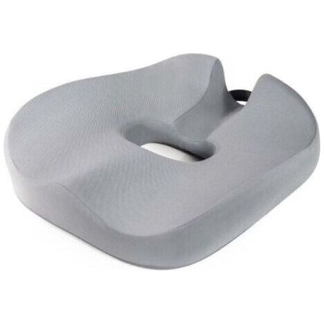 Coussin de siège de bureau à domicile, coussin de siège de protection des hanches sédentaires, coussin de siège relevable, gris, 454313CM