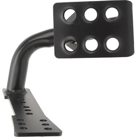 Yosoo Fußstütze für die linke Seite des Fußpedals, hohe Festigkeit für Wrangle JK, erhöht den Komfort durch rutschfeste Oberfläche, einfache Installation, mit einem besonderen Erlebnis.
