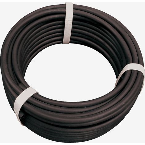 Jardibric – Tuyau arroseur 50m – Polyéthylène haute qualité – Diamètre 16mm – Résistant aux intempéries – Pour systèmes d'irrigation