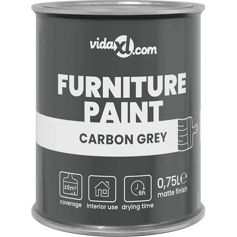 Peinture pour meubles Gris 10 x 10 x 12,2 cm Impression murale CFW130537 (1/5)