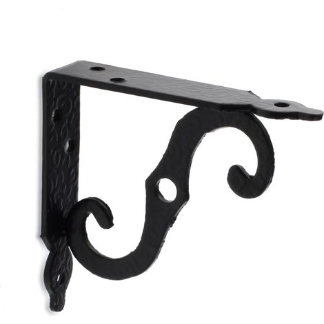 Escuadra para Estantería Fabricado en Acero  Acabado en Negro  Medidas 2195103 mm  Sistema de Fijación Atornillado  1 Unidad -