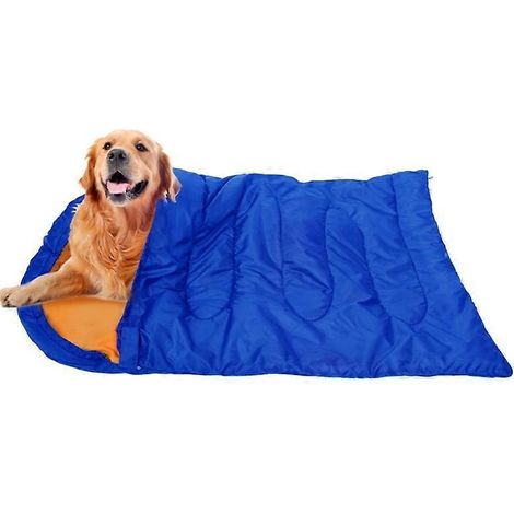 Warmes Hundebett, Schlafsack zum Ausruhen und Wandern für kleine Welpen und Kätzchen, weiches, tragbares Haustierbett.