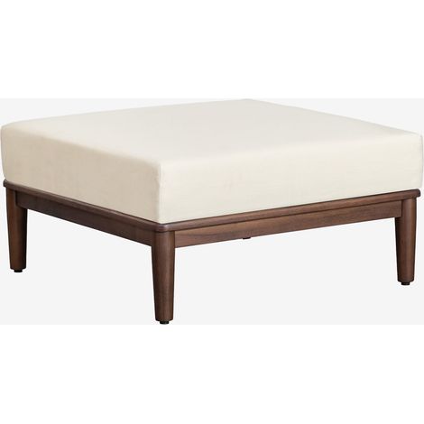Pouf da giardino in acacia Giulia SKLUM            