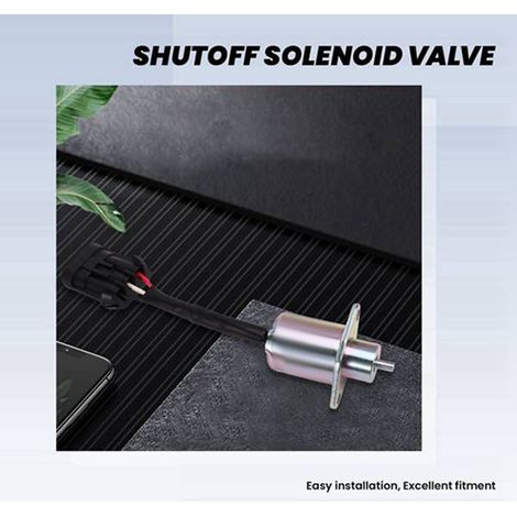 1 color: as shown in the picture. Material: ABS + metal. 28484A281 Flameout Solenoid Valve Fuel Cut-off. (1/5)