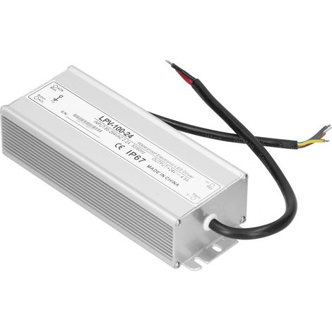 Alimentation à découpage étanche, driver LED électronique à sortie unique, 24 V CC, 100 W, LPV-100-24 (1/5)