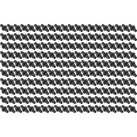 Packung mit 200 Einzel-Schlauchverbindern 4/7 mm für Mikro-Tropfbewässerung, Gartenzubehör für Gartenschläuche (Modell 4/7). (1/5)
