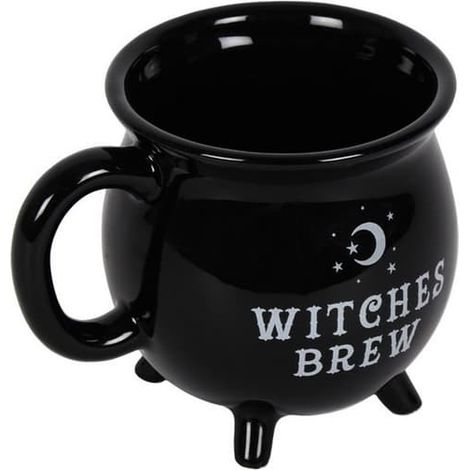 Ecleanfy - Mug chaudron de sorcière noir taille unique (1/2)