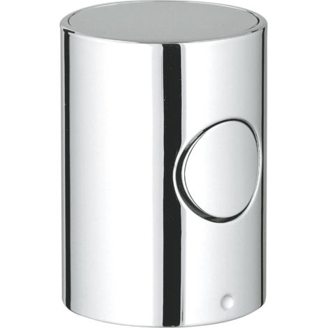 Grohe – Poignée de réglage de débit EcoButton pour mitigeurs thermostatiques – Compatible Grohtherm 1000 Cosmopolitan – Finition chrome – Économie d'eau (1/5)
