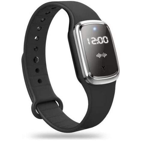 Bracelet Anti-moustiques - Silicone - Rechargeable USB - Affichage Heure - Usage Intérieur Extérieur - Pour Adultes Et Enfants - 1 Pièce (1/5)