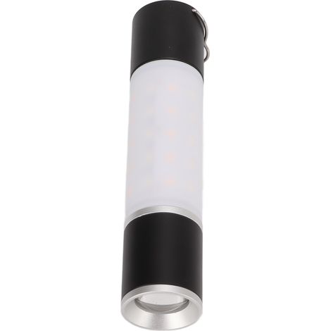 Tragbare, schwarze Campinglaterne im Retro-Stil, ausziehbar und flexibel, aus wasserdichter Aluminiumlegierung, mit Eulen- und Blumenmotiv. (1/5)