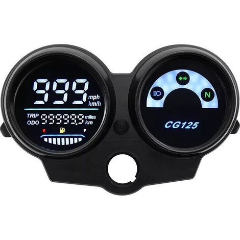 Modified dashboard in high demand for export to Brazil: CG125/FAN 2005A 2008 function instrument. (1/5)