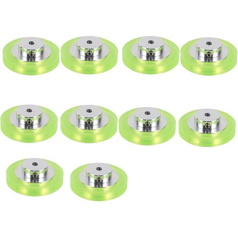 10pièces 200mm Roue de Mesure Industrielle de Roue de Codeur en Aluminium de Polyuréthane pour Mesurer Le Codeur Rotatif (1/5)