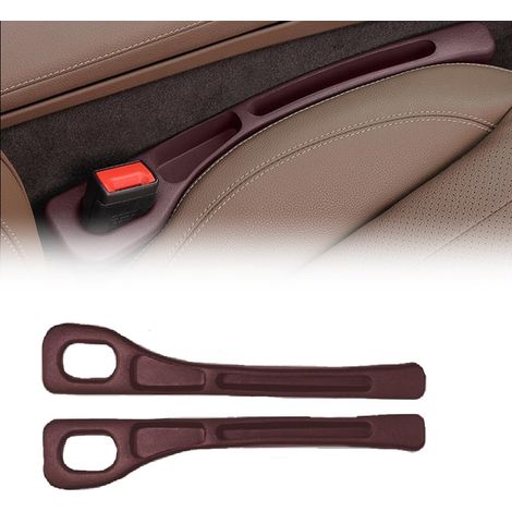 Auto-Sitz-Organizer 2025 – Universelle Auto-Aufbewahrungsbox, Auto-Zubehör für Schlüssel, Handy, Geldbörse – Ergonomisches und rutschfestes Design (Rot)