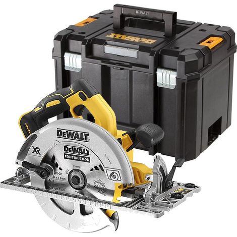 Dewalt DCS572N 18v XR Brushless 184mm Circular Saw Guide Rail Base + Tstak Case