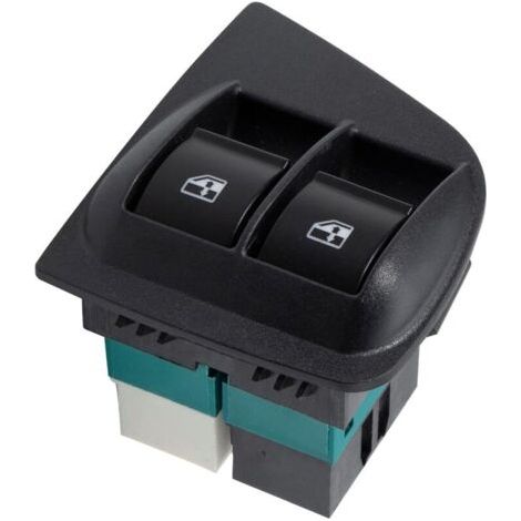 Interrupteur de lève-vitre électrique-Bouton régulateur de lève-vitre avec panneau pour Fiat Doblo Cargo 2004-2010 735417033 735417033A (1/4)