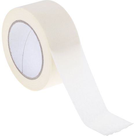 Ruban de masquage Papier crépon RS PRO, 50mm x 50m ( Prix pour 1 ) (1/3)