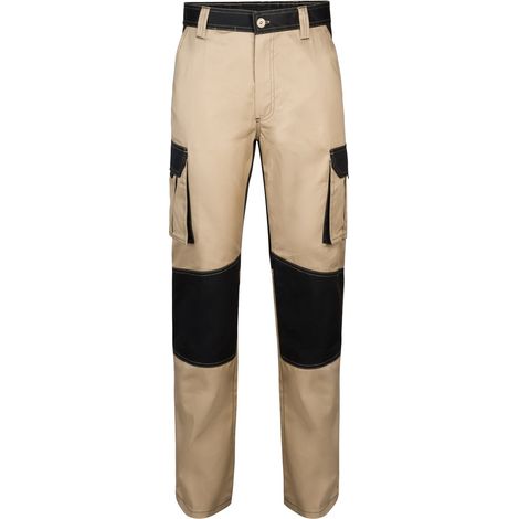 PANTALON MULTIBOLSILLOS BEIGE/ARENA T/52
